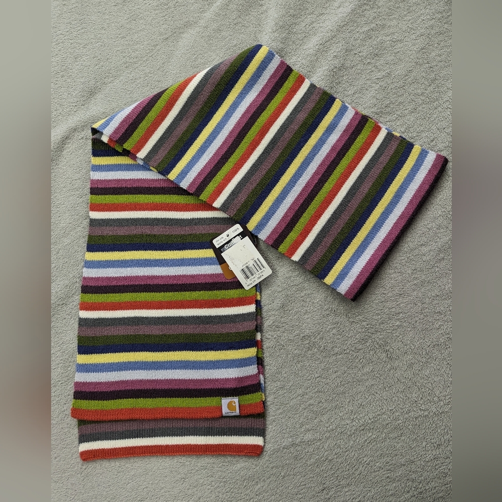 Carhartt striped scarf